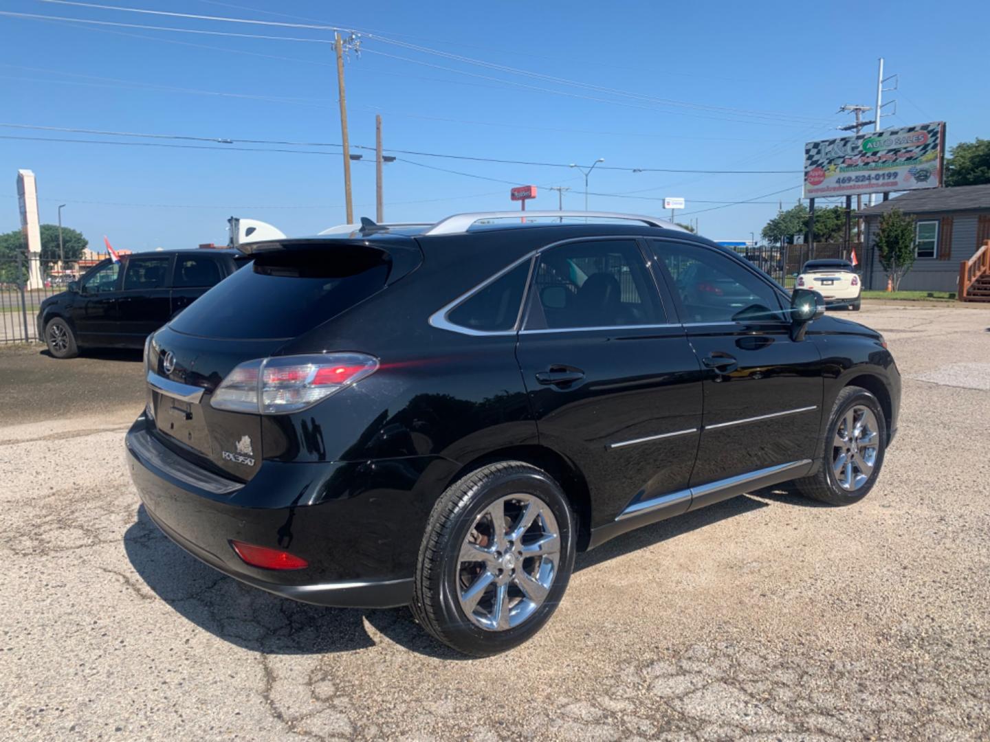 2010 Black Lexus RX 350 FWD (2T2ZK1BA3AC) with an 3.5L V6 DOHC 24V engine, Automatic transmission, located at 1830 North Belt Line Road, Irving, TX, 75061, (469) 524-0199, 32.834373, -96.993584 - Photo#3